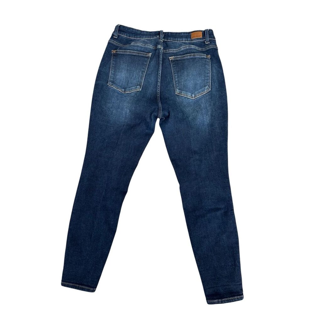 Judy Blue Tummy Control High Waist Skinny fit Jeans Plus Size 14W Dark Wash Blue - Picture 3 of 11